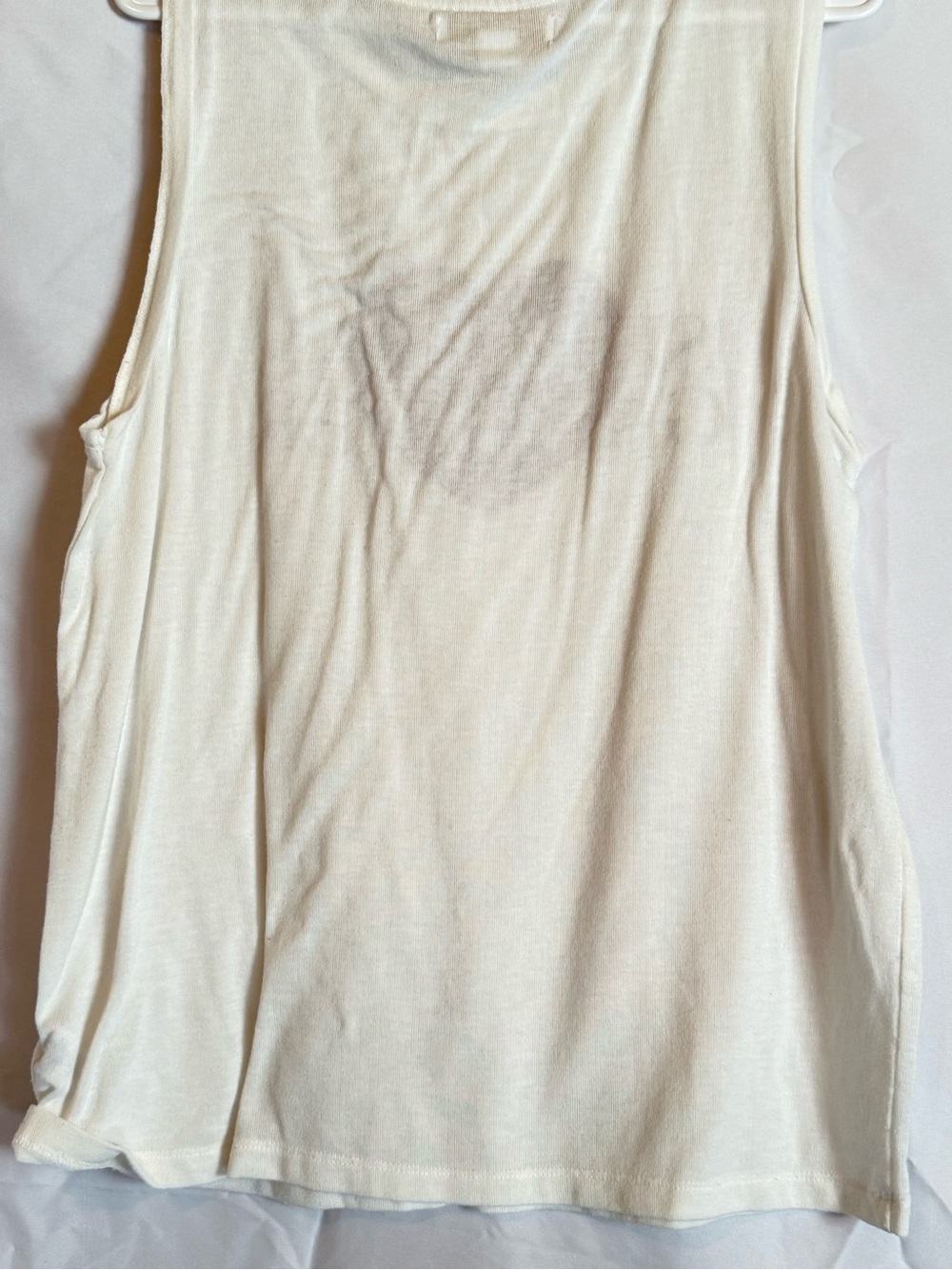 Spiritual Gangster Heart Graphic Muscle Tank Top Size Large - Picture 3 of 4
